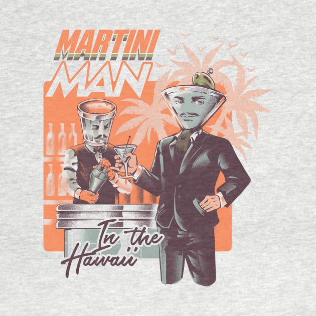 Martini Man by Ilustrata